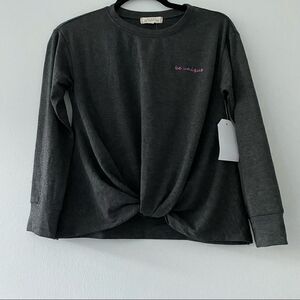 NWT Stitch Fix Walking On Sunshine Be Unique Twist LS